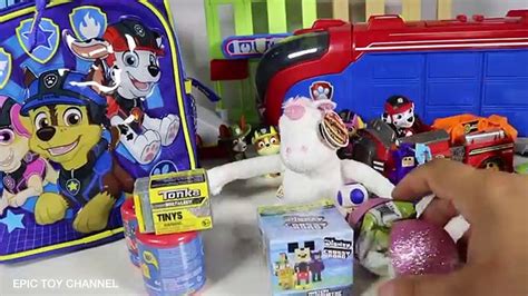 Paw Patrol Mission Paw Sweetie Surprise Backpack And Surprise Eggs