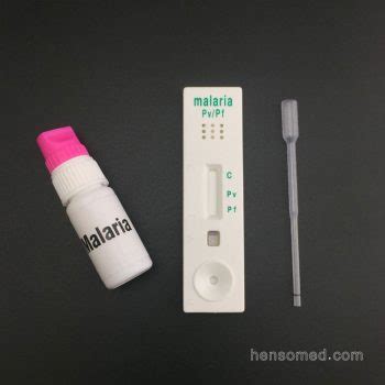 Browse the index and learn how to prepare for your test. Malaria P.f./P.v. Whole Blood Rapid Test Kit