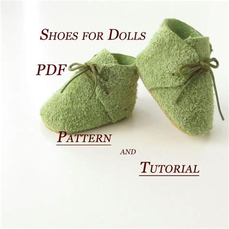 Doll Shoe Pattern Sewing Pattern Shoes For Dolls Pattern Etsy Doll Shoe Patterns Doll