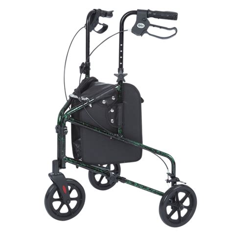Lifestyle Mobility Aids Rally Lite Aluminum 3 Wheel Folding Walkers