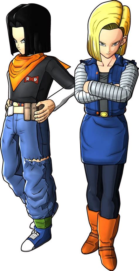 In the funimation dub, he has a nasally. Androids 17 & 18 | Dragon Ball | Pinterest | Android and Art
