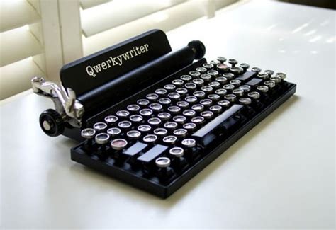Retro Themed Mechanical Keyboard Qwerkywriter See More