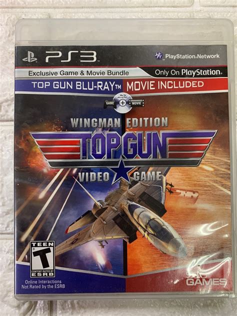Ps3 Top Gun Wingman Edition Video Gaming Video Games Playstation On