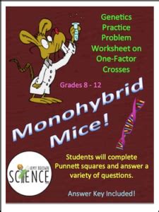 Free online tutorials in biology/life sciences. FREE SCIENCE LESSON - "Monohybrid Mice! (Monohybrid Genetics Problems)" - Go to The Best of Tea ...
