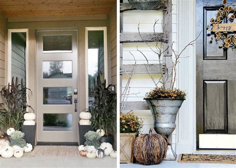 From a modern color palette of black and white to easy diy decorations, we've gathered 10 fresh fall front door ideas that will take you from halloween through small porches have potential, too. Make Your Neighbors Jealous With These 21 Modern Fall ...