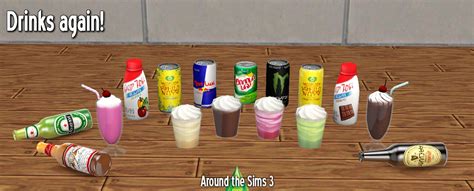 Sims 4 Custom Drinks