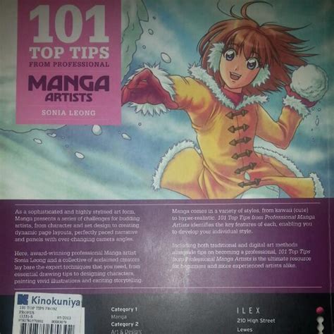 101 Top Tips From Proffessional Manga Artists By Sonia Leong Hobbies