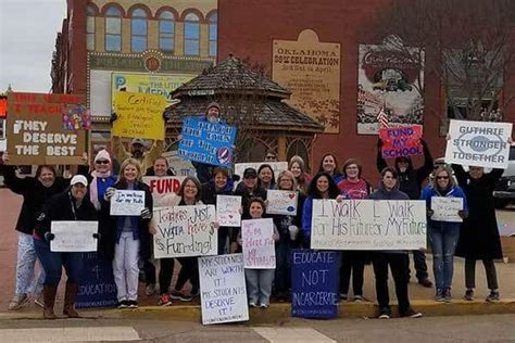 Teachers Stay Out In Oklahoma After Union Leaders Tell Them To End