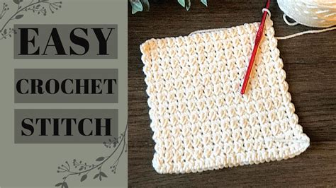 Crochet Pattern How To Crochet The Single Crochet Cross Stitch Pattern