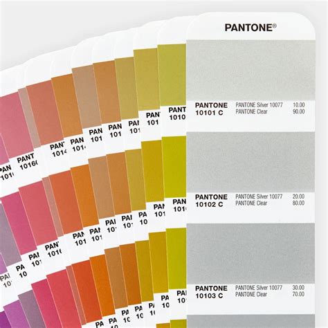 Metallics Guide Pantone Color Chart Pms Color Chart Pantone Images