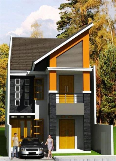 47 Arsitektur Desain Rumah Minimalis 2 Lantai Sebagian Kreatif Banget Deh