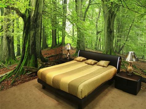 18 Forest Wall Mural Bedroom Ideas