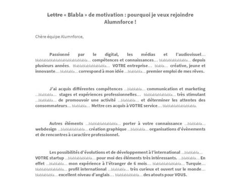 Des lettres de motivation pour candidature spontanée, stage, lettre en réponse à une annonce ou pour un job d'été. #12+lettre de motivation pour un stage à l'étranger ...