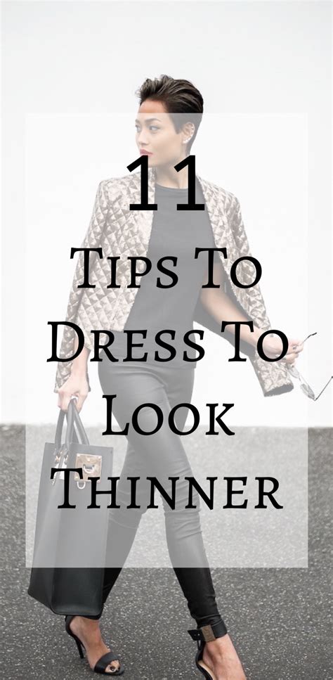 How To Dress To Look Thinner With 11 Tips In 2020 Look Thinner