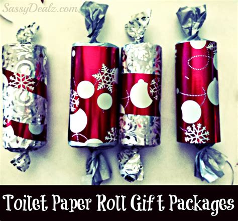DIY Toilet Paper Roll Christmas Gift Boxes/ Packages For ...