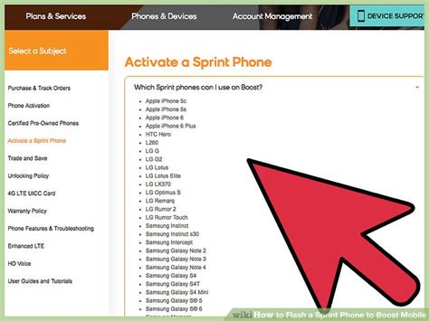 The number is not listed in your online account. How to Flash a Sprint Phone to Boost Mobile: 11 Steps