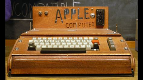 Founders steve jobs and steve wozniak created apple computer on april 1, 1976, and incorporated the company on january 3, 1977, in cupertino, california. The Original Apple Computer "Apple I" in 1976. - YouTube