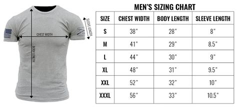 size chart - Grunt Style, LLC