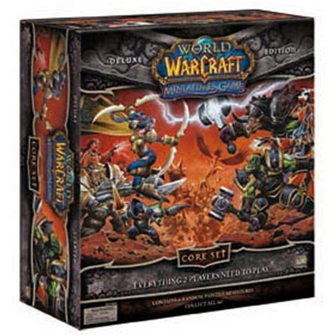 ❂ trait icons, which are used when you construct your deck. Upper Deck World of Warcraft Miniatures Core Set Deluxe ...