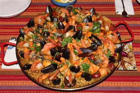 Authentic Spanish Paella Recipe Genius Kitchen