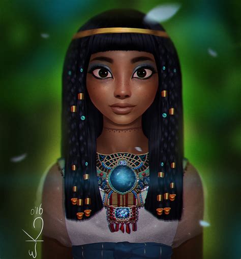 Artstation Egyptian Girl