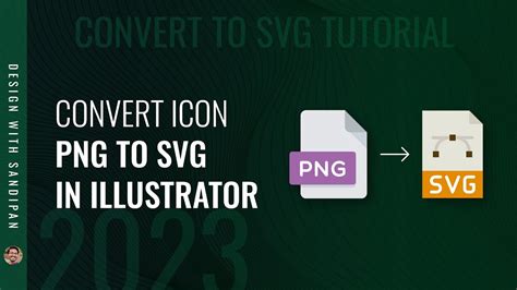 How To Create Svg Icon From Png Icon Youtube