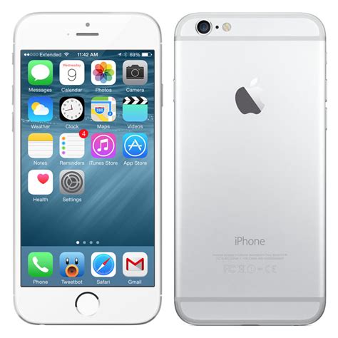 Apple Iphone 6 Plus Silver 64gb
