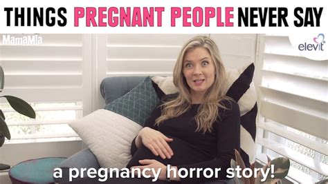 things pregnant people never say