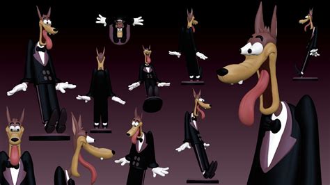 Red Hot Riding Hood And Mcwolf Tex Avery 3d Fanart 3d Model 3d