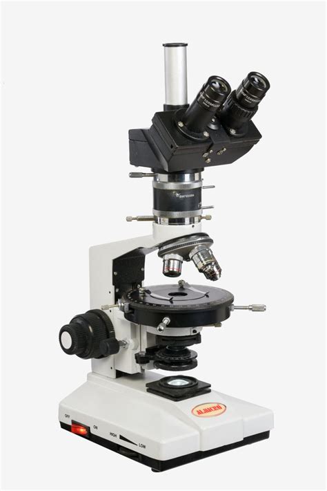 Almicro Led Trinocular Polarizing Microscope For Laboratory At Best