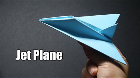 How To Make A Paper Jet Plane Model Easy Origami A4 Paper Airplanes