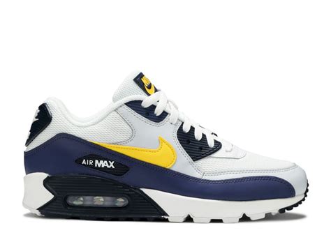 Air Max 90 Essential Michigan Nike Aj1285 101 Whiteblue Recall