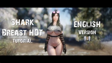 Skyrim How To Install And Use Shark Breast Hdt Tutorial Youtube