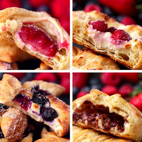Here Are Four Ways To Make Incredibly Beautiful Desserts With Puff Pastry Christmas Parties