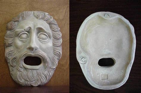 Greek Museum Authority Approved Marble Replicas Greek Drama Masks