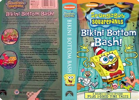 Nickelodeon Spongebob Squarepants Bikini Bottom Bash Vhs Sexiezpicz