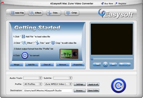 The software is smart to import subtitles along with video after conversion. 4Easysoft Mac Zune Video Converter, best Zune Video ...
