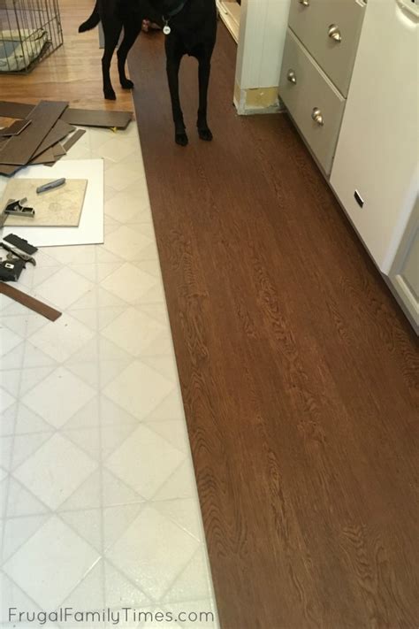 Did you really do it all by yourself? I NEVER thought we'd do this to our main floor! (Luxury Vinyl Plank Pros and Cons) | Frugal ...