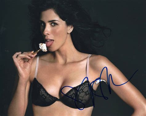 Sarah Silverman Sexy Comedian Signed X Photo W Coa Collectible