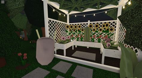 Roblox bloxburg laundry room tutorial youtube bellas board. Flower Garden area#area #flower #garden in 2020 | House designs exterior, Cute house, House ...
