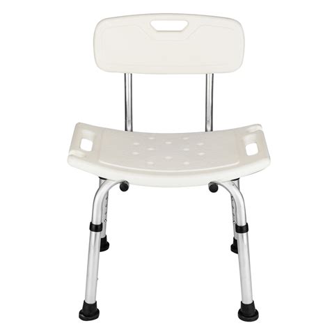 A shower chair for the elder people gives the desired comfort in shower time. Shower Chair for Elderly, Heavy Duty Aluminum Alloy ...