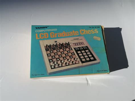 Tandy Computerized Lcd Graduate Chess Video Game In Catawiki