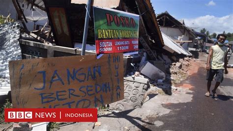 Gempa Lombok Korban Meninggal Dunia Mencapai 436 Orang Kerugian