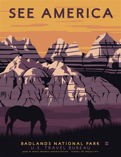 The 'See America' Series, WPA-Style National Park Posters ...