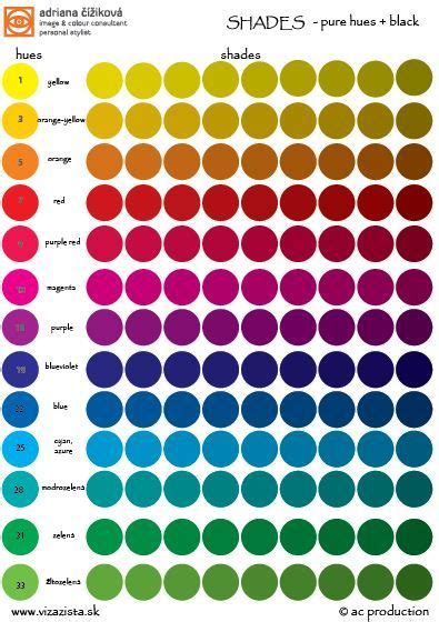 mejores 203 imágenes de colores nombres de colores en pinterest paletas de colores