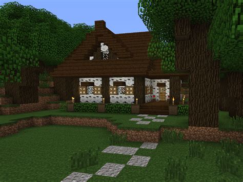 Forest Cottage Tutorial Screenshots Show Your Creation Minecraft
