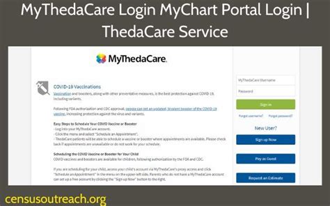 Mythedacare Login Mychart Portal Login Thedacare Service Login Patient Portal Medical