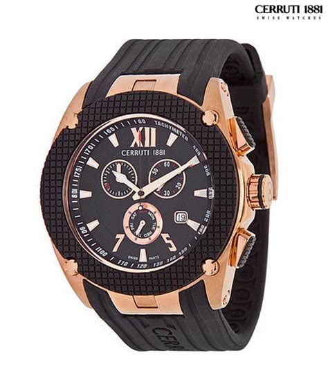 Largest selection & best prices on chrono24.com. Cerruti Black & Rose gold Watch - Buy Cerruti Black & Rose ...