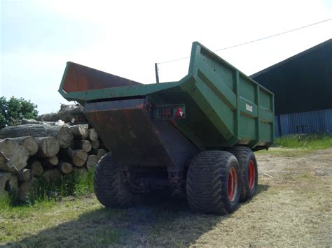 1989 Richard Western 12t Dump Trailer Commercial Axle Air Brakes