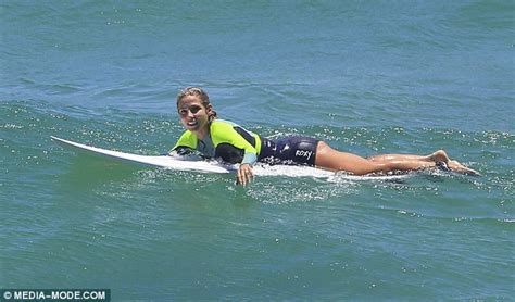 Elsa Pataky Puts Her Toned Physique On Display In A Clinging Wetsuit In